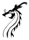 chinese tribal dragon pic tattoo
